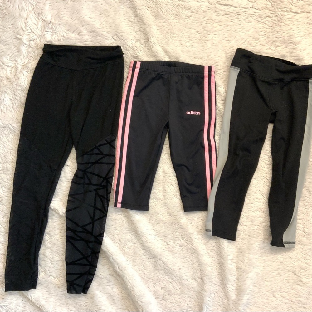 Adidas athletic Black Leggings